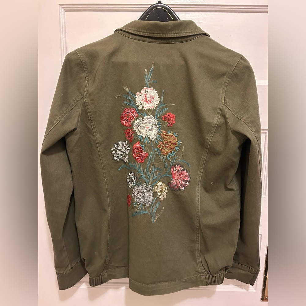 JustFab Green Jacket